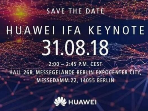 头条新闻:华为mate 20上市时间 华为Mate20工程机曝光预示上市时间快到了