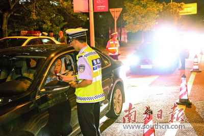 广东本年查处酒驾醉驾超12万宗