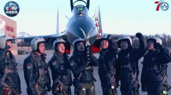 空军宣布强军宣传片《鹰击长空 为国仗剑》 超霸气海上中英文喊话