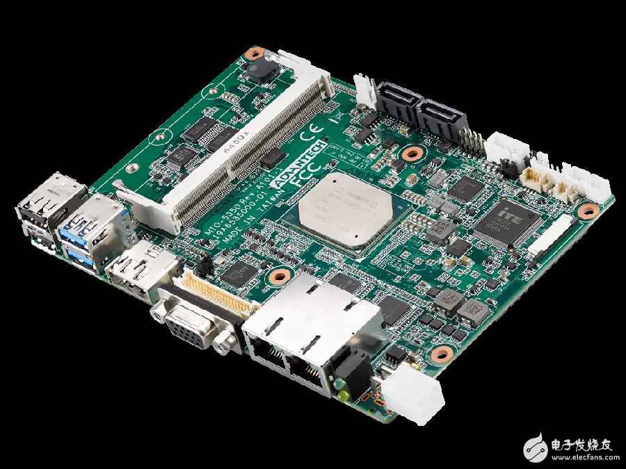 研华科技推出MIO-5350 3.5寸无电扇单板电脑,富厚的I/O接口 MI/O扩展接口