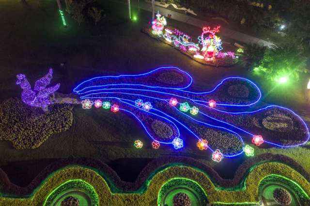 云台花圃2018中秋灯会正式亮灯！这场“粤”色灯展不行错过