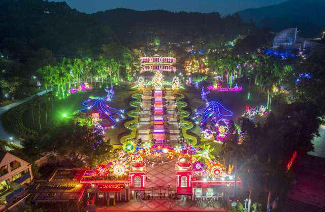 云台花圃2018中秋灯会正式亮灯！这场“粤”色灯展不行错过