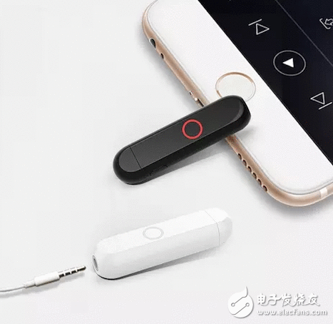 听键A1耳机蓝牙转换器小对象,瞬间让耳机有线变无线