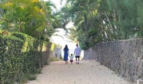 Gary首次果真老婆正面容貌！戴墨镜都看的出是佳丽~