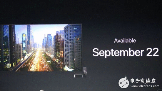 新一代Apple TV支持4K HDR 9月22日开卖价值179美元起