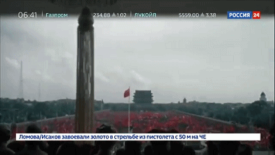 彩色建国大典贵重视频首次曝光！俄罗斯送来的这份大礼走心了