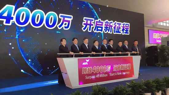 杭州机场年旅客吞吐量“三级跳”：突破4000万人次