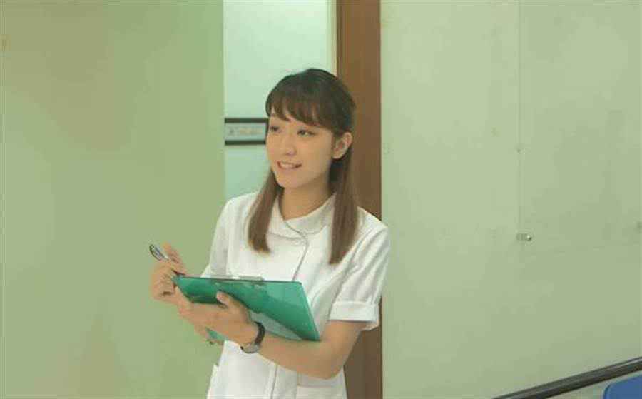 高子涵在《台北物语2赢利者》扮演甜美护士。(神姿公关提供)