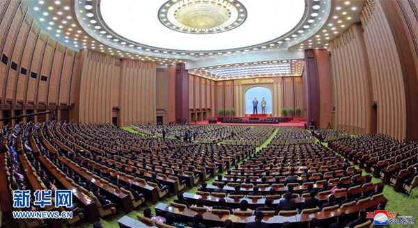 金正恩再次被推举为朝鲜国务委员会委员长