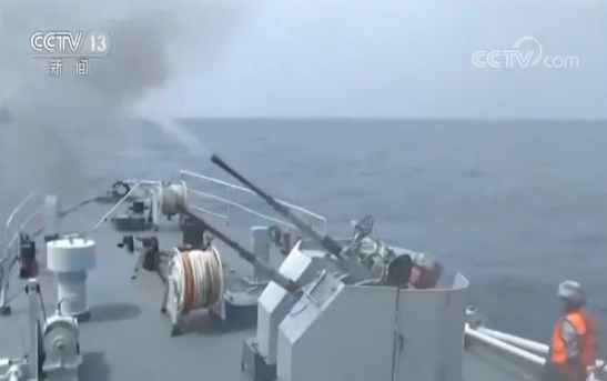 水师扫雷舰大队开展跨昼夜实战化练习