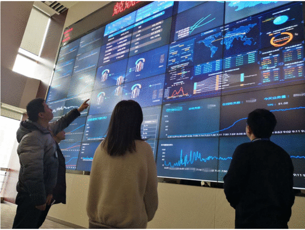  让金融大数据及时显示，网易云与江苏农信造了一块显示“墙”