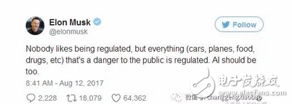 人工智能是人类智能的扩展，其积德照旧作恶？特斯拉CEO再发人工智能威胁论 获比尔盖茨力挺