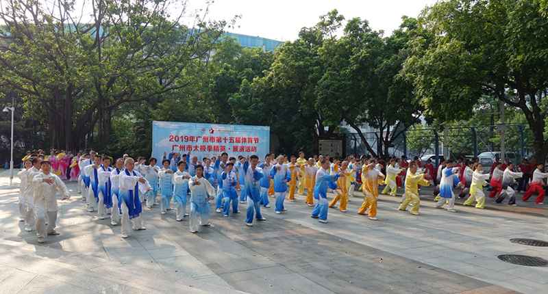 广州市第十五届体育节太极拳精英展演成功举办