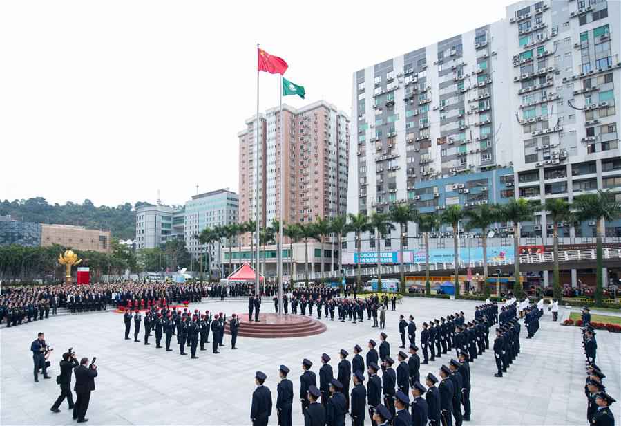 令人骄傲的一天——澳门回归20周年怀念日直击