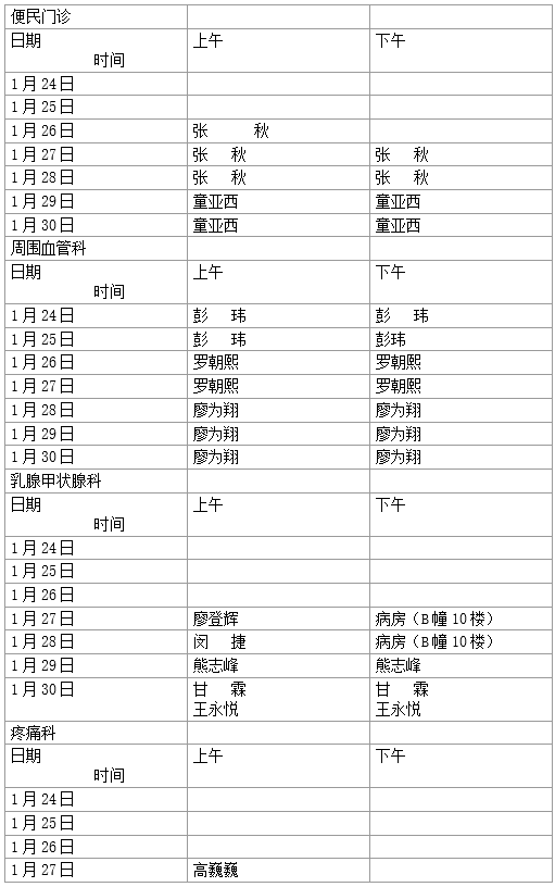 重庆主城各大医院春节门诊布置出炉 就诊前记得查察