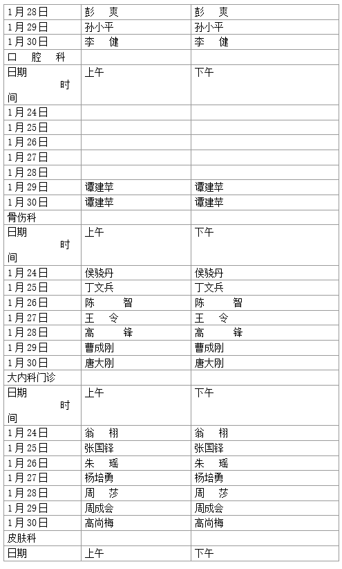 重庆主城各大医院春节门诊布置出炉 就诊前记得查察