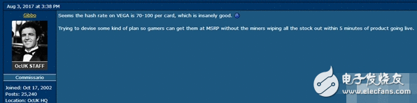 Vega 64显卡挖矿本领惊人：挖矿速率三倍于GTX 1080Ti