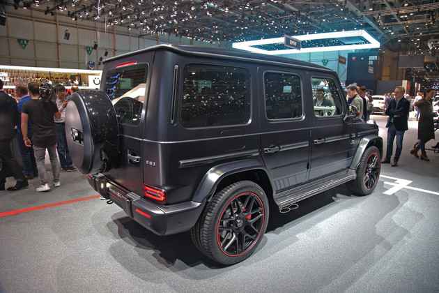 全新梅赛德斯-AMG G 63正式亮相日内瓦车展