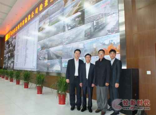 三一友泰60寸6×15等离子无限拼接屏应用于山西赵庄煤矿