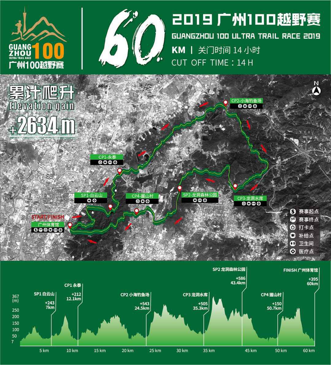 2019“广州100”越野赛5月25日鸣枪开跑