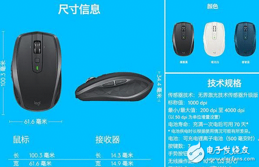 FLOW技能让多平台无缝传输!罗技 MX Anywhere 2S无线鼠标超过界限的小家碧玉