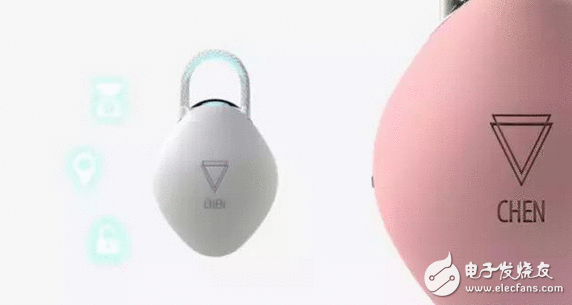 颜值高做工精彩这把小巧的智能挂锁 能称重还能长途节制