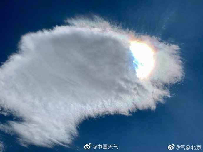 北京又现七彩祥云 北京又现七彩祥云