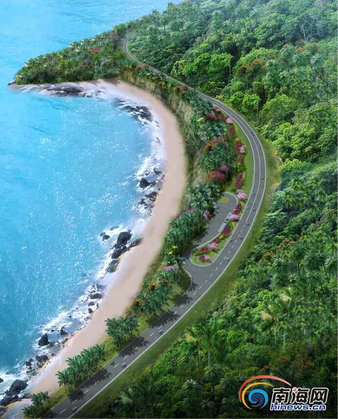 海南环岛旅游公路勘测设计招标了 看看乐东段结果美不美？
