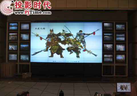 清华紫光大屏幕拼接设备处事于山西省怀仁县公安系统