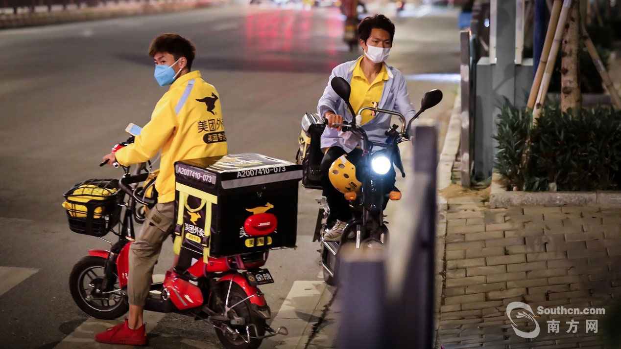 戴着口罩的广州夜糊口：参差百态，乃幸福本源