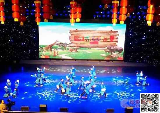 联诚发P6屏助彩山西洪洞广播电视台演艺事业