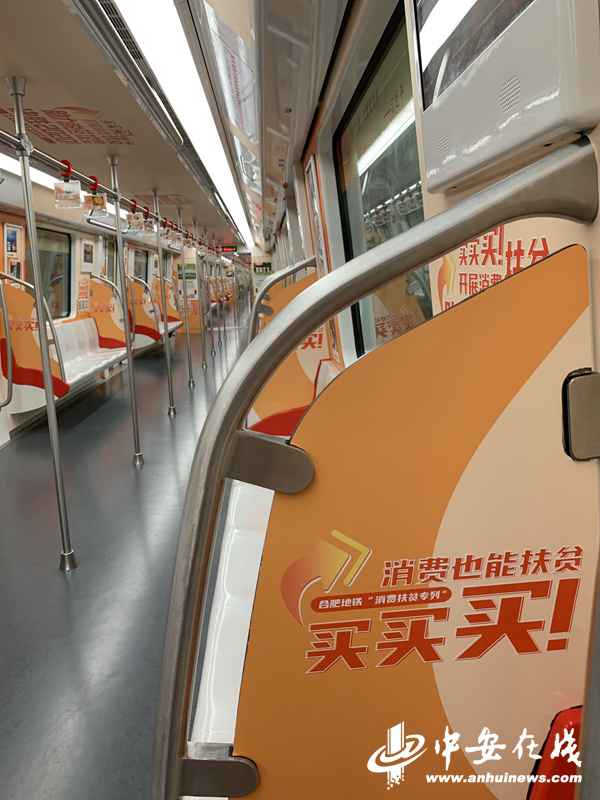 买买买！合肥地铁开通“消费扶贫”号专列上线