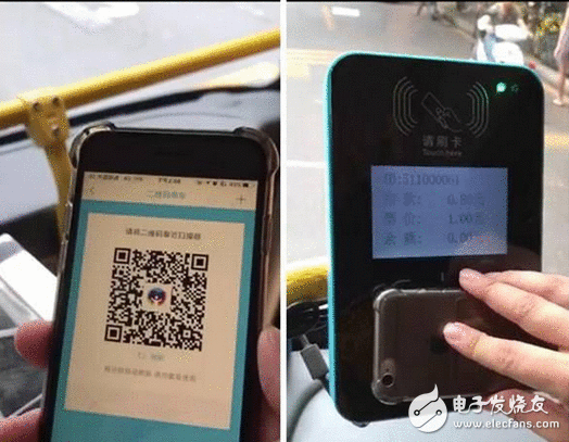 继付出宝后，手机刷一刷用微信也可以扫码坐公交了!牛逼