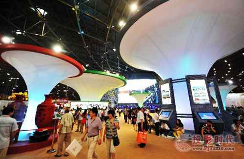 彩熠灯光闪耀山西文化财富展览会 彩熠灯光闪耀山西文化财富展览会