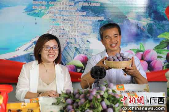 天峨县委书记携贫困村第一书记直播带货 开启农村电商扶贫