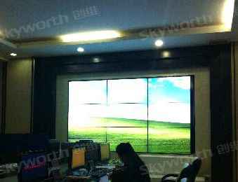 创维拼接大屏助力山西智能消防