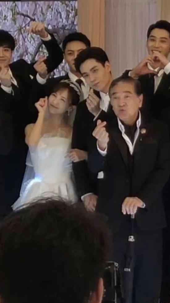 《亲爱的挚爱的》路透曝光 杨紫和李现客串拍婚礼戏