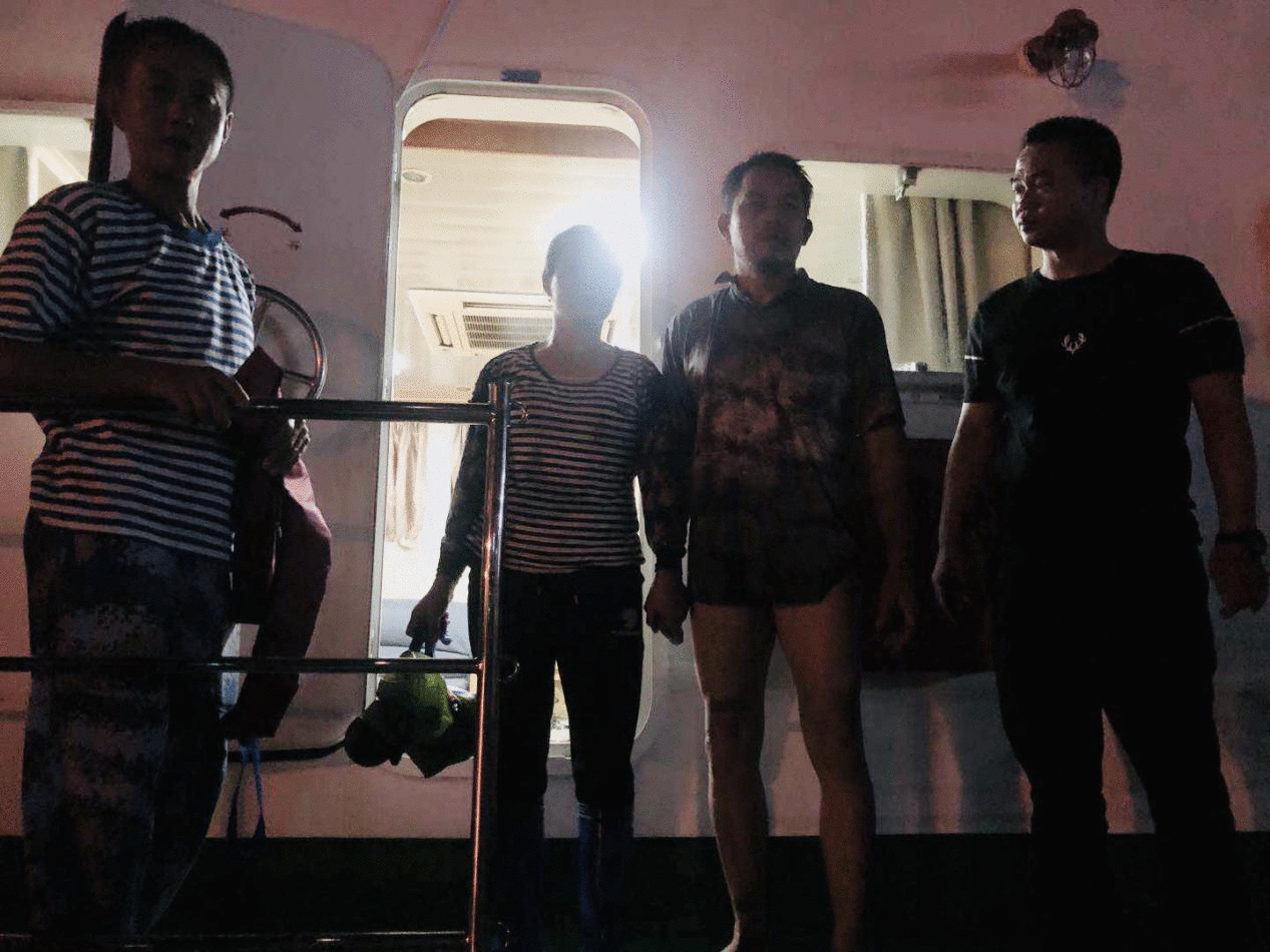 深夜告抢救助!汕头海洋法律人员风波中救起落水者