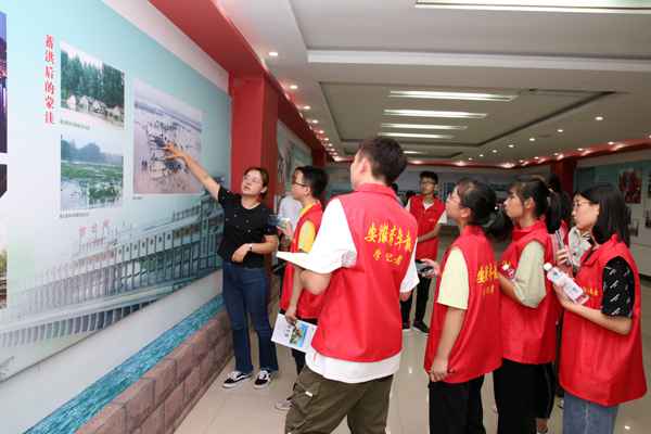 本报学生记者探访王家坝精力