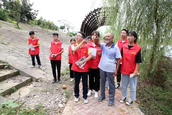 本报学生记者探访王家坝精力