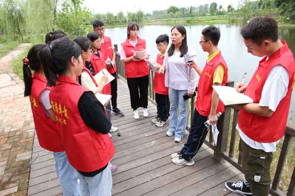 本报学生记者探访王家坝精力