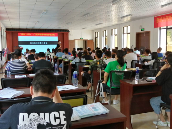 罗城电子商务进农村人才培训一连举办