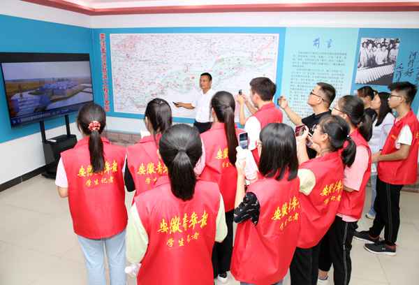 本报学生记者探访王家坝精神