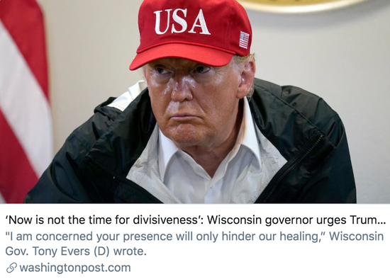 特朗普僵持到访抗议“风暴眼”，他意欲作甚？