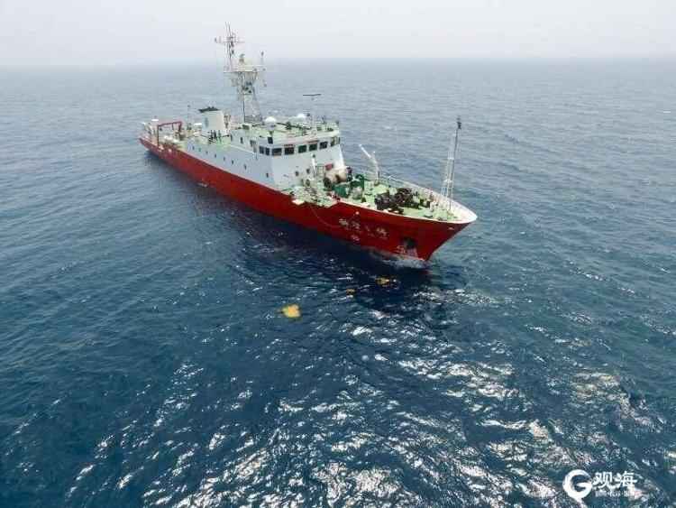 “科学三号”科考船返回青岛,完成低氧现象观测任务