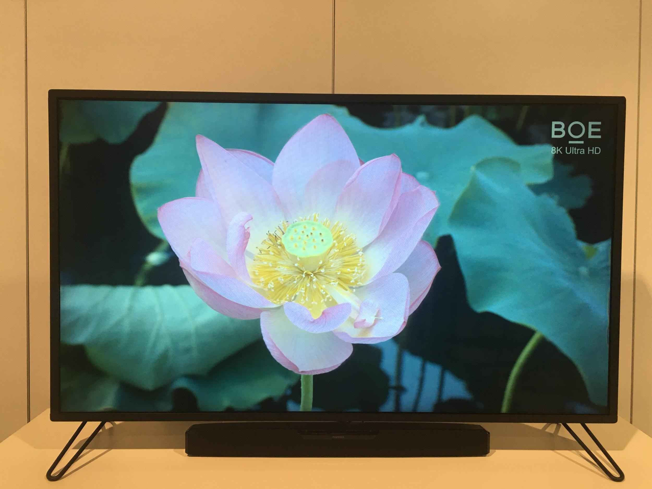 BOE（京东方）8K超高清及车载物联网大秀CES2018