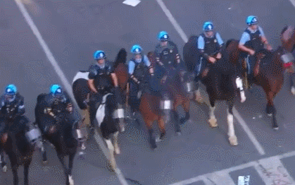 百姓保镳队军官：驱散白宫外抗议者前 已备好弹药