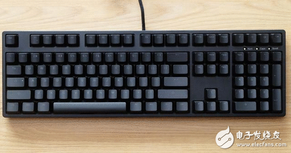 一款实用的机器机器键盘 啪啪啪停不下来 ikbc F-108 时间机