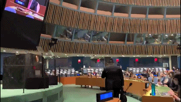 巴基斯坦总理联大演讲刚开始 印度代表溘然离席