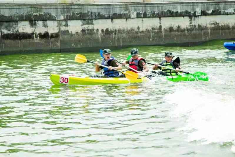 广州市第十五届体育节 长洲岛游艇基地桨板、皮划艇体验开始了